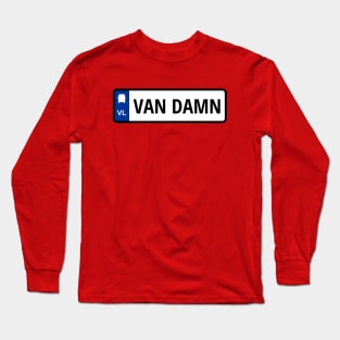 VAN DAMN License Long Sleeve T-Shirt